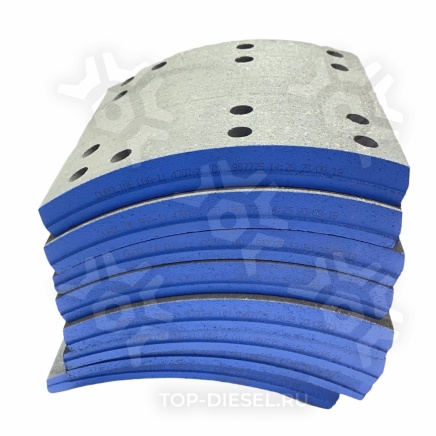 4707WIX Накладки тормозные задние Rockwell Q+7 1-й ремонт Freightliner/International/Volvo VNL Duroline купить рис.2