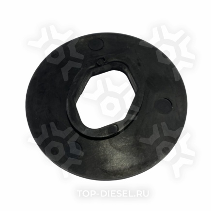 040009 Кольцо уплотнительное сайлентблока кабины резиновое 25x37x8/75.5 MAN TGA/Scania 94/114/24/44 Sampa купить рис.2