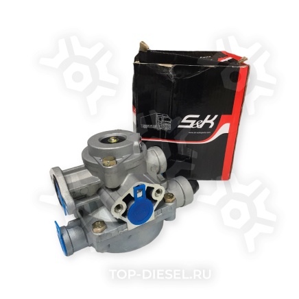 SK305000301 Тормозной кран прицепа BPW, DAF, Neoplan, Krone, Kogel, Schmitz, MAN S&K GMBh купить