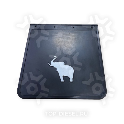 82619 Брызговик резиновый Schmitz (400x400мм) комплект из 2 штук (резина+пластик) Seintex купить