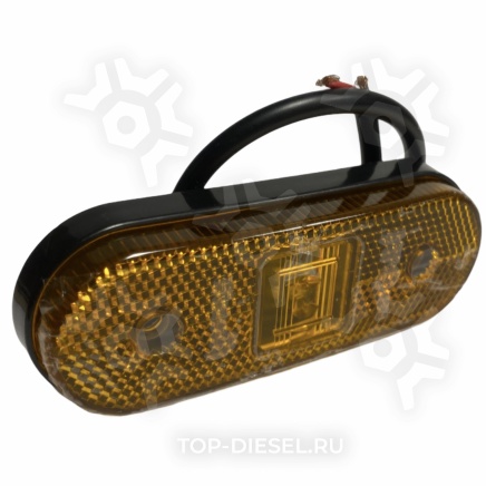 M720301 Фонарь габаритный желтый овальный LED 121x44 без кронштейна универсальный Mars Tech купить