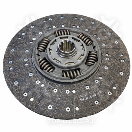 1878004832 Диск сцепления закрытые пружины 430WGTZ 2''-10N MAN F90/F2000/TGA Sachs купить рис.2