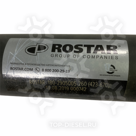 1802905005260 Амортизатор задний MAN TGA/TGS/TGX 425/670 Rostar купить рис.3