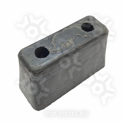 10754 Отбойник прицепа резиновый 120х50х70мм ДП купить