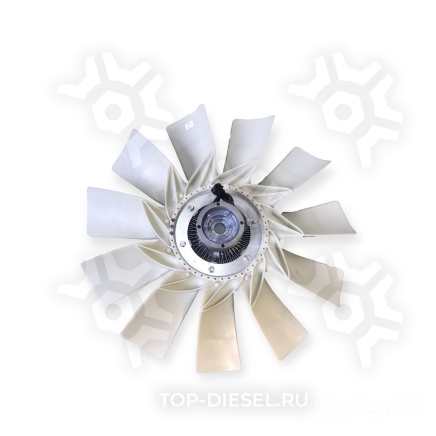 AM20009894M Вискомуфта привода вентилятора 11 лопастей 750 мм Volvo FH12/16  Borg Warner купить рис.2