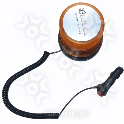 TACM1648LED Маяк проблесковый светодиодный на магните в прикуриватель 12-24V стробоскоп H=95мм D=125мм 30 LED Техавтосвет купить