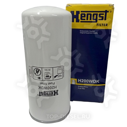 H200WDK Фильтр топливный !H264 d113/M30x1.5\Volvo FH/FM9/12/16 Series II 01-> RVI Premium 00-> Hengst купить рис.4