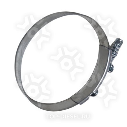 78936 Хомут патрубка интеркулера нержавеющий Freightliner D=121-143 Auger купить рис.2