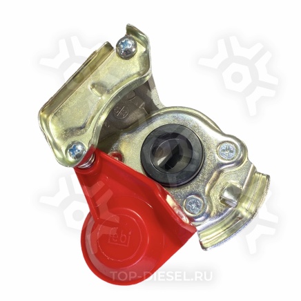 06530 Головка соединительная красная M22x1.5 без клапана на прицеп Mercedes Benz/MAN/Iveco/Scania/DAF/BPW Febi купить