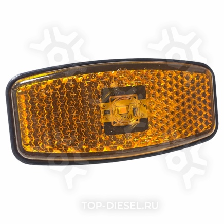 ГФ125743731Б Фонарь маркерный диод белый (растояние между болтами 50мм) ДП купить