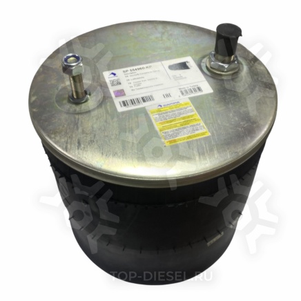 SP554960KP Пневмоподушка со стаканом 1 шпилька+штуцер 6 отверстий M20x1.5 BPW 30K Sampa купить