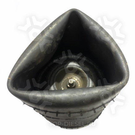 90941 Пневмоподушка без стакана 2 шпильки M12 смещение 25 1 отверстие-штуцер M22 BPW Turctech купить рис.2