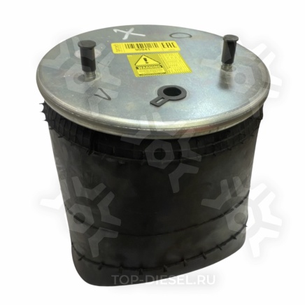 90941 Пневмоподушка без стакана 2 шпильки M12 смещение 25 1 отверстие-штуцер M22 BPW Turctech купить