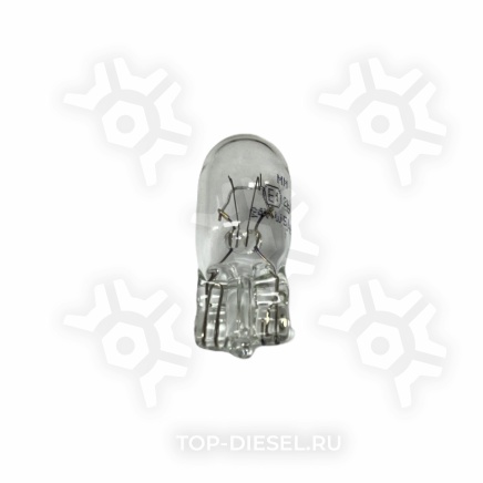 003922100000 Лампа накаливания габариты передние безцокольная W5W 24V W2.1X9.5d Magneti Marelli купить рис.2