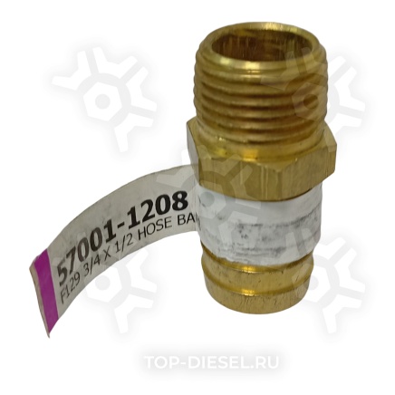 570011208 Латунный фитинг шланга резьба 1/2" елочка 3/4" Anderson Metals купить рис.3