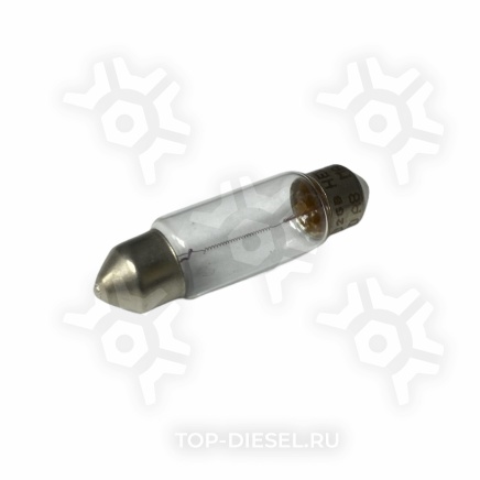 8GM002092241 Лампа накаливания плафона освещения салона софитная 5W 24V SV8.5-8 Mercedes Benz/Krone/Neoplan Hella купить
