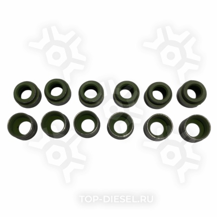 814882 Колпачки маслосъемные впуск/выпуск 9x12/15.4x11 Mercedes Benz OM457/501/502LA/W124, MAN D2066/2676/2866 Elring купить