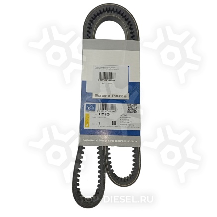121200 Ремень клиновой 13x1150 Man/Mercedes Benz/Renault/Volvo/Iveco/Freightline Diesel Technic купить рис.3