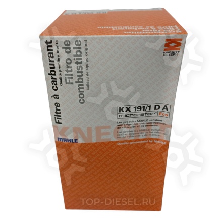 KX1911DA Фильтрующий элемент топлива бумажный MAN TG-A/L/M D2066LF D0836LFL39-42 KNECHT купить рис.2