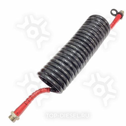 4527110580 Шланг спиральный красный штуцер M22x1.5x4500 WABCO купить