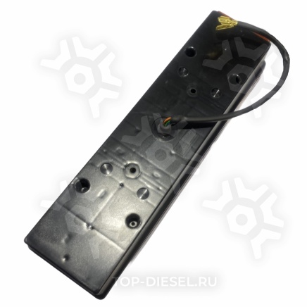 ST1011R Фонарь задний правый многосекционный E4 с подсветкой номера с проводом ввод сзади Daf MAN Renault Scania 3 серии Ayfar купить рис.2