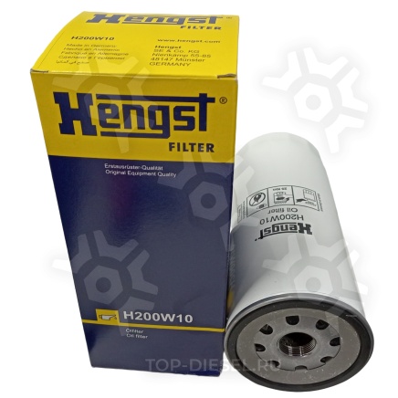 H200W10 Фильтр масляныйh256 d108 Volvo,RVI  Hengst купить