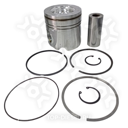 4955337 Поршень в сборе (поршень кольца палец) КамАЗ двигатель Cummins ISBe 185 Cummins купить рис.2