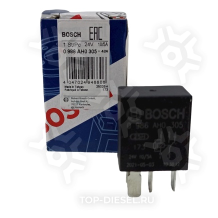 0986AH0305 Реле 5-ти контактное  24В Bosch купить рис.2