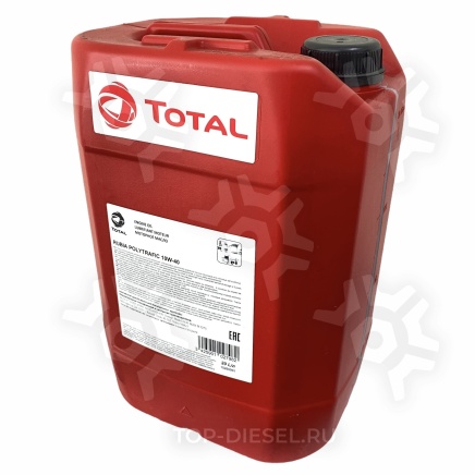 RU149091 Масло моторное Total Polytrafic 10W-40 20л. Полусинтетическое Total купить