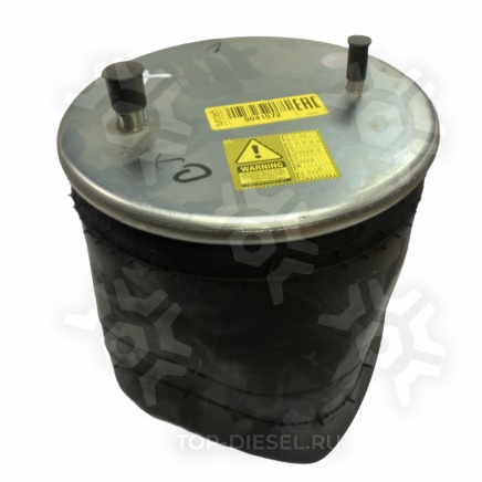 9041572 Пневмоподушка без стакана 1 шпилька M12 1 шпилька-штуцер M22/M12 SMB/ROR/Mercedes Benz Turtech купить