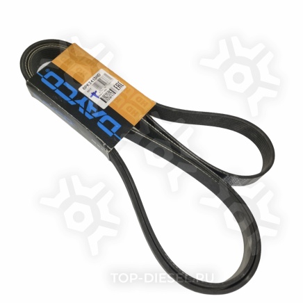 8PK2413HD Ремень поликлиновой привода генератора вентилятора 8PK2413 Freightliner Caterpillar Dayco купить рис.2