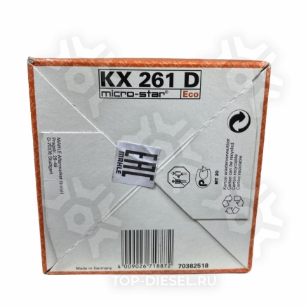 KX261D Фильтр топливный бумажный DAF CF75/85/XF95 Mahle купить