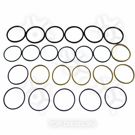 121309 Комплект колец уплотнительных форсунок 6шт. Cummins ISX/QSX Freightliner/International PAI купить
