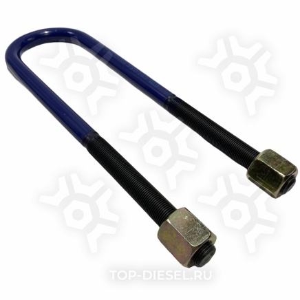 8464653SX Стремянка задней рессоры с гайками 18мм 76/114x3/4x346-R Volvo VNL Stellox купить рис.2