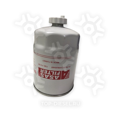 SP460M Фильтр топливный со сливом Cummins 6CT 8.3, 6CTA 8.3 ASAS FILTER купить