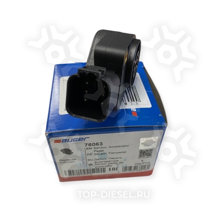 76063 Потенциометр педали газа 6-PIN квадратная фишка без провода Volvo FH12, Renault Premium, Renault Midlum, Renault Kerax Auger купить рис.3