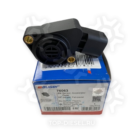 76063 Потенциометр педали газа 6-PIN квадратная фишка без провода Volvo FH12, Renault Premium, Renault Midlum, Renault Kerax Auger купить