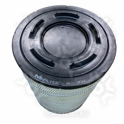 A831 Фильтр воздушный Iveco Stralis/Trakker Cursor 10 Mfilter купить рис.3