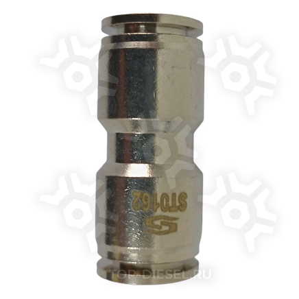 8521248SX Соединитель 3/8" x 3/8" трубка-трубка прямой с плоскими гайками Stellox купить