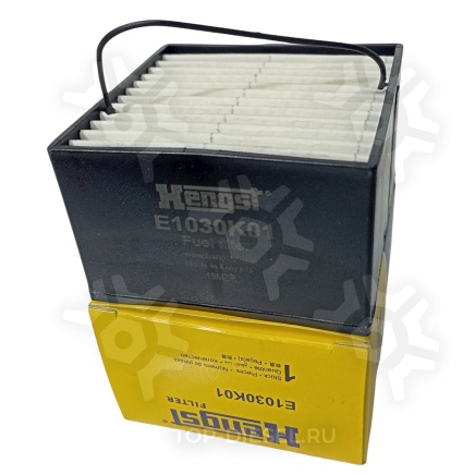 E1030K01 Фильтр топливный бумажный для сепаратора SWK-2000/10/H с подогревом MAN F2000/TGA Hengst купить рис.4