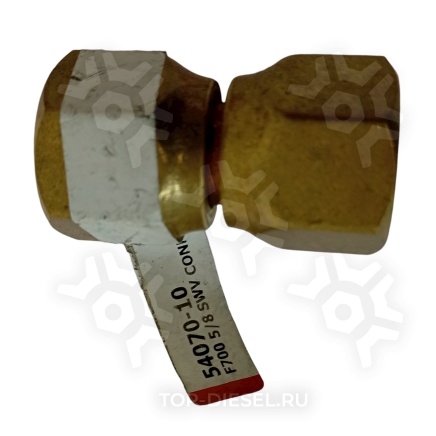 5407010 Соединитель трубки резьба 5/8" Anderson Metals купить рис.3