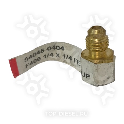 540460404 Переходник внутренняя резьба 1/4" наружная резьба 1/4" Anderson Metals купить рис.3