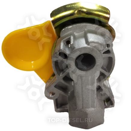 SK689000701 Головка соединительная желтая M22x1.5 без клапана на прицеп Mercedes Benz/MAN/Iveco/Scania/DAF/BPW S&K купить рис.2