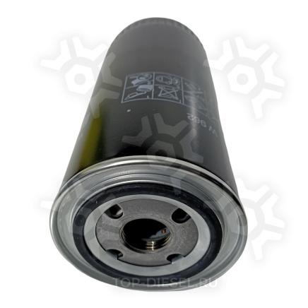 W962 Фильтр масляный гидравлический H210 D93 1-12UNF 2.5BAR  VOLVO, RVI MANN-FILTER купить рис.4
