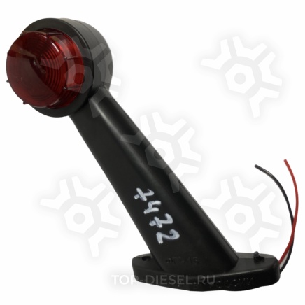7472 Фонарь габаритный красно-белый лампы Техавтосвет купить