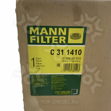 C311410 Фильтр воздушный Renault Premium 2 2005>/Volvo FL 2/Dxi Mann-Filter купить