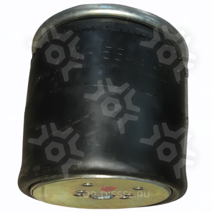 SP554961K Пневмоподушка 2 шпильки M12 1штуцер M22x1.5 поршень пластик M16 BPW 30K Sampa купить рис.2