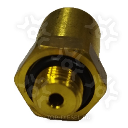 2500060401010 Фитинг прямой D6x1-M10 SW18 L33.5 R New Line Sirit купить рис.3