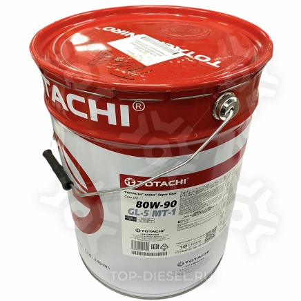 4589904921742 Масло трансмиссонное Totachi Niro Super Gear GL-5/MT-1 80W-90 19л. Totachi купить