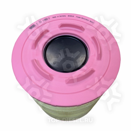 C3314601 Фильтр воздушный 415-334/212 Volvo FH12 двигатель D13 после 2008 Mann-Filter купить рис.3